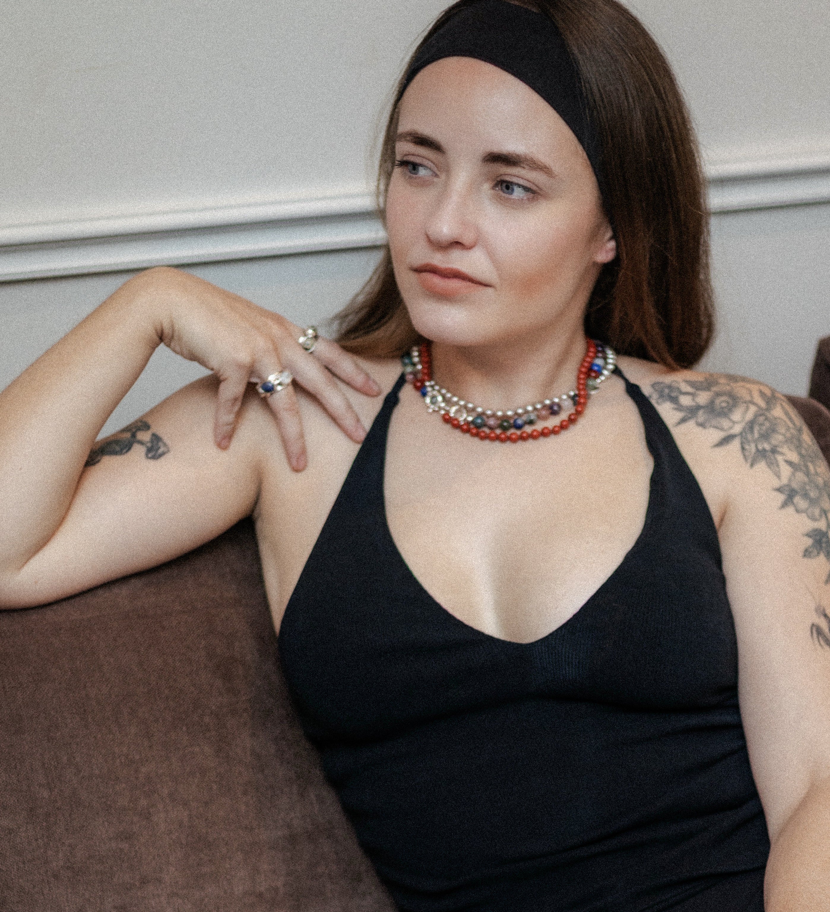 Choker Champagne