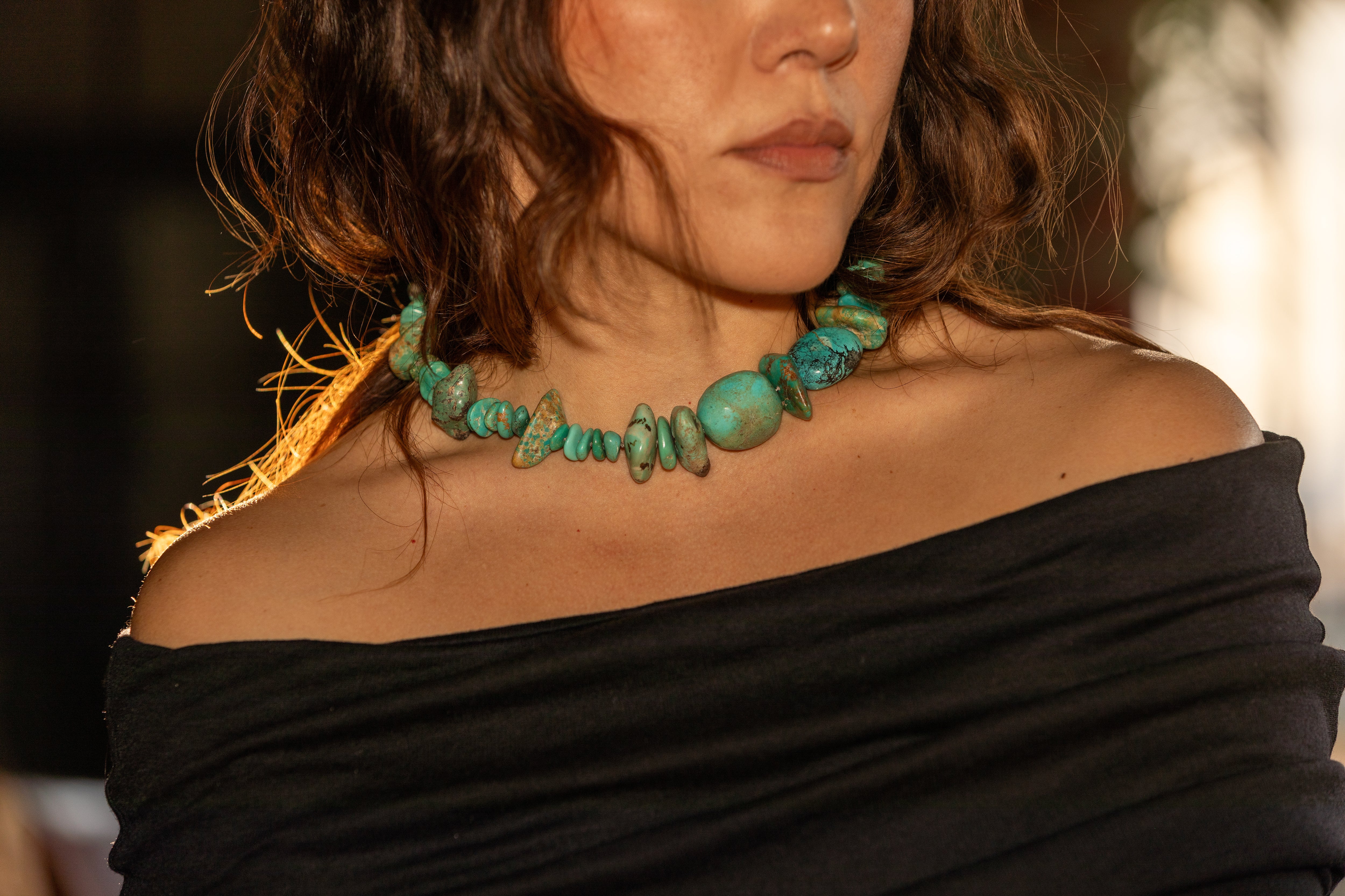 Collar Azul Kahlo